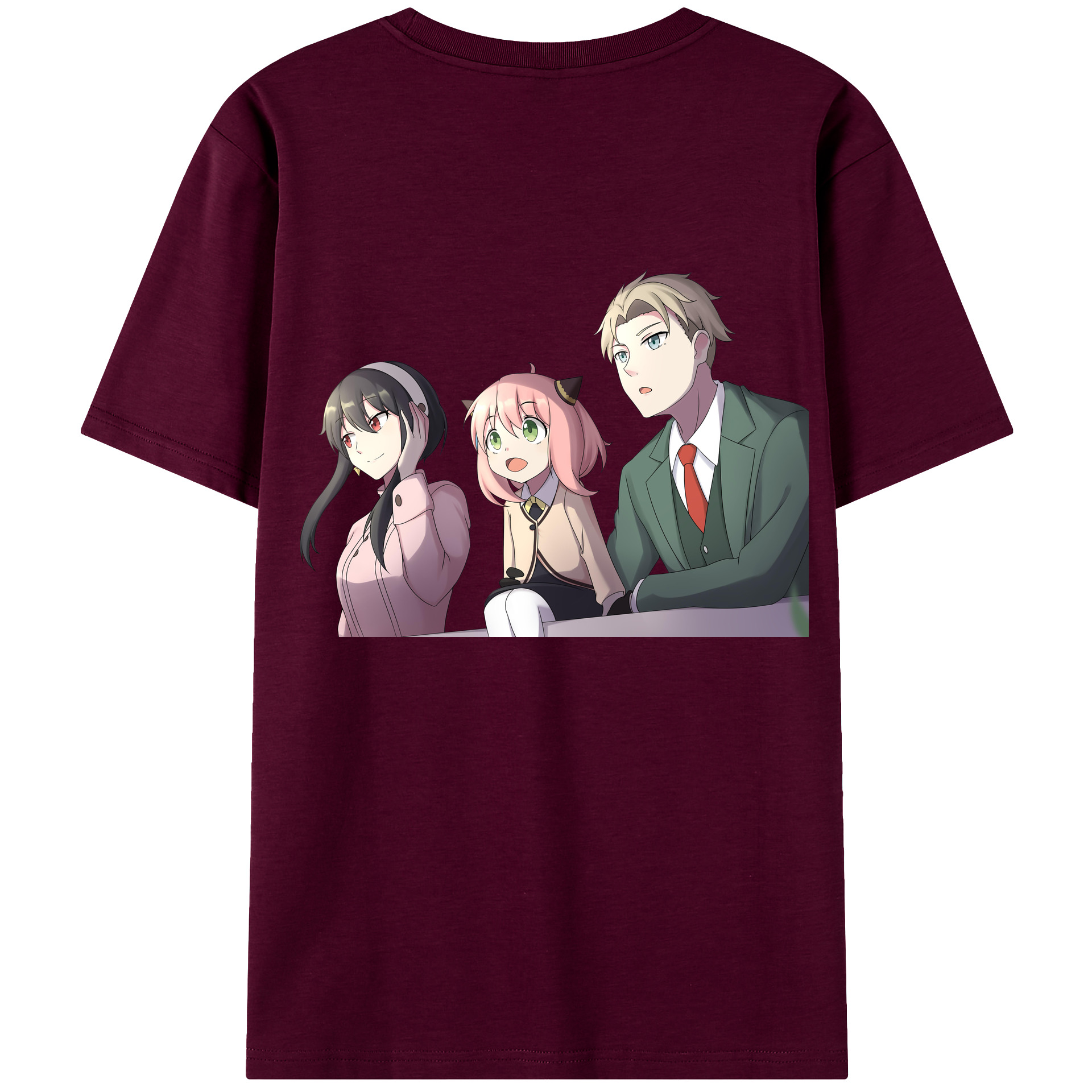 （画像用） SPY×FAMILY间谍家家酒 レディース半袖Tシャツ(バックプリント)